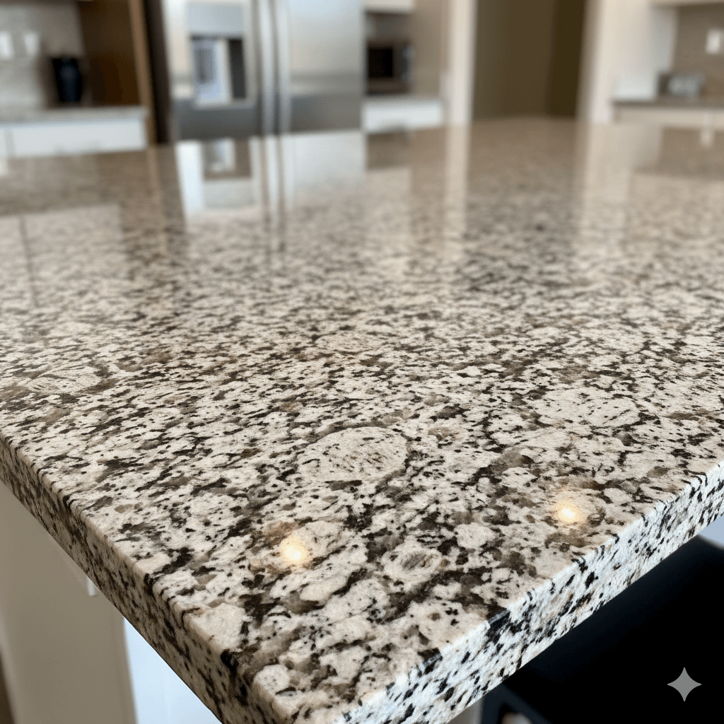 Taj Mahal Quartzite by MSI Surfaces - Natural quartzite with soft ivory tones and subtle gold vein